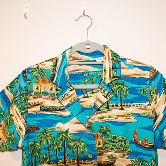 Pussers West Indies 100% Silk Dress size 6 - Picture 2 of 6